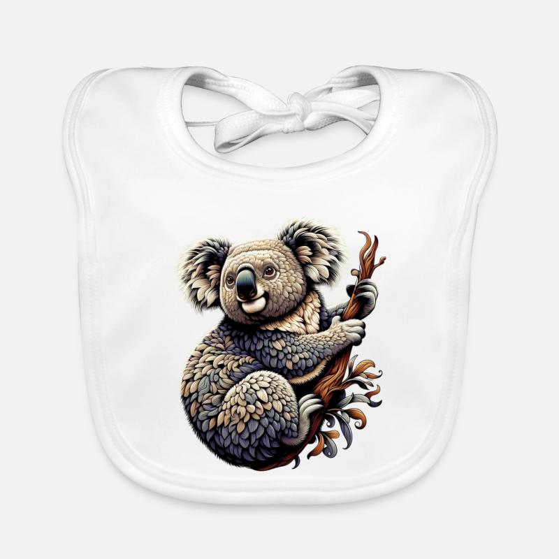 Koala Bavoir bio Bébé