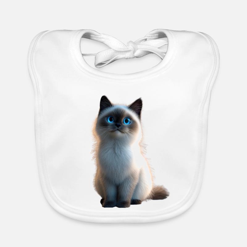Chat Birman Chat Birman Sacré Chat Birman Mignon Chats Birmans Bavoir bio Bébé