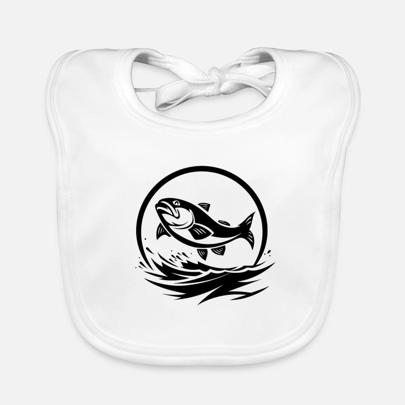 Pêche Bavoir bio Bébé