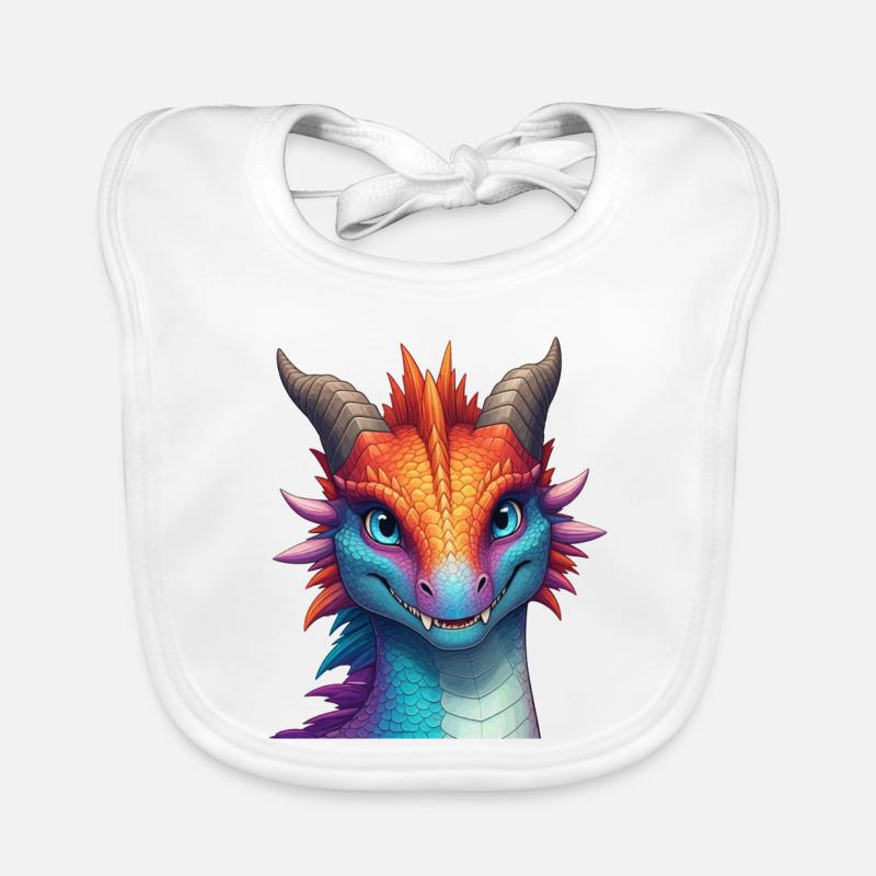 Lebendiger Arkaner Drache Baby Bio-Lätzchen