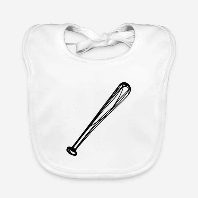 Batte de baseball Bavoir bio Bébé