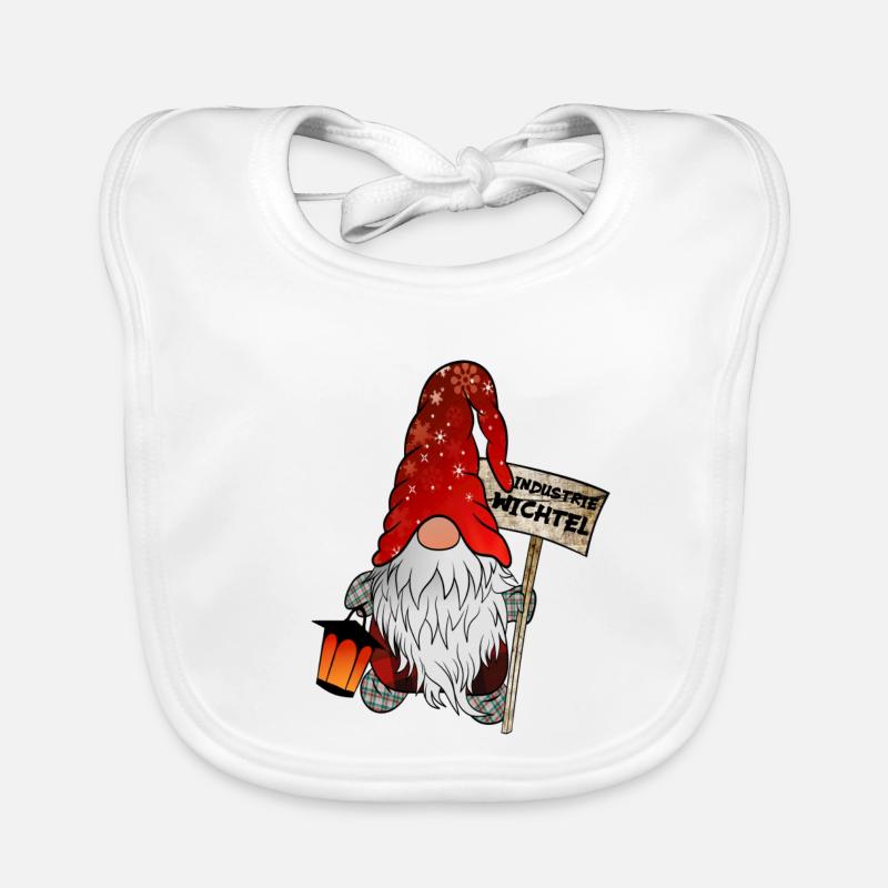 Industry Gnomes Organic Baby Bibs