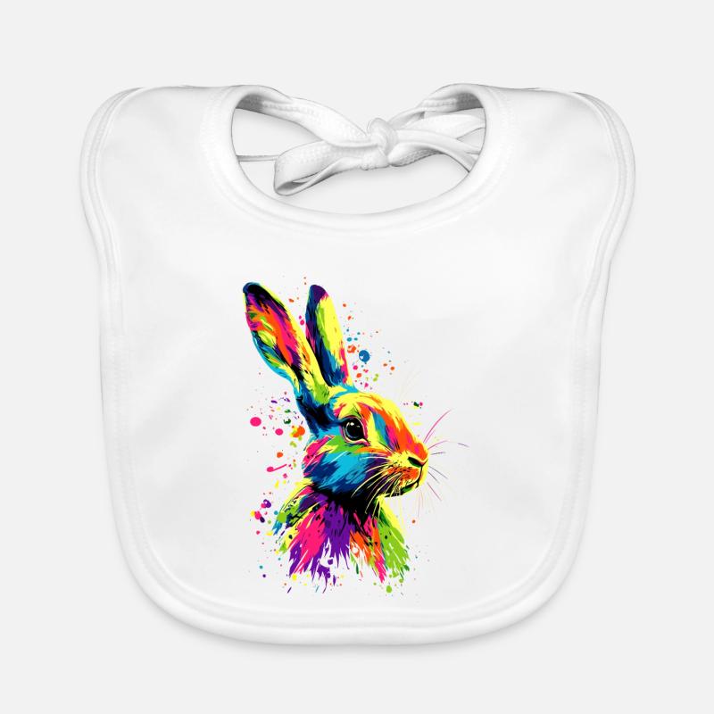 Lapin Lapin Lover Lièvre Lapin Mignons Lapins Bavoir bio Bébé