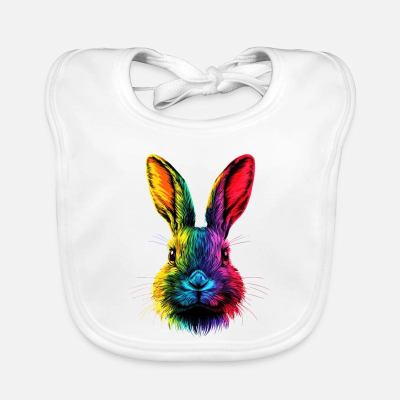 Lapin Lapin Lover Lièvre Lapin Mignons Lapins Bavoir bio Bébé
