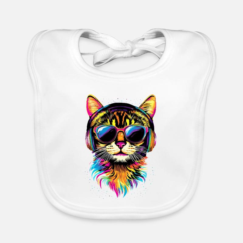 Bengal Katze Leopard Cat Leopardette Bengal Katzen Baby Bio-Lätzchen