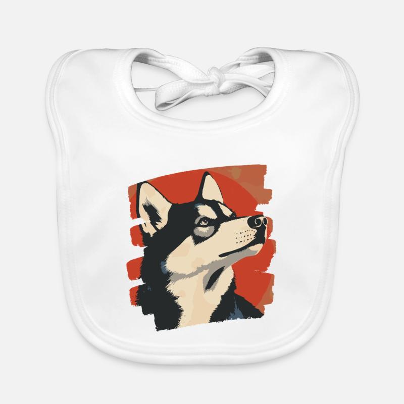 Husky Baby Bio-Lätzchen