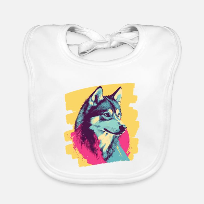 Husky Baby Bio-Lätzchen