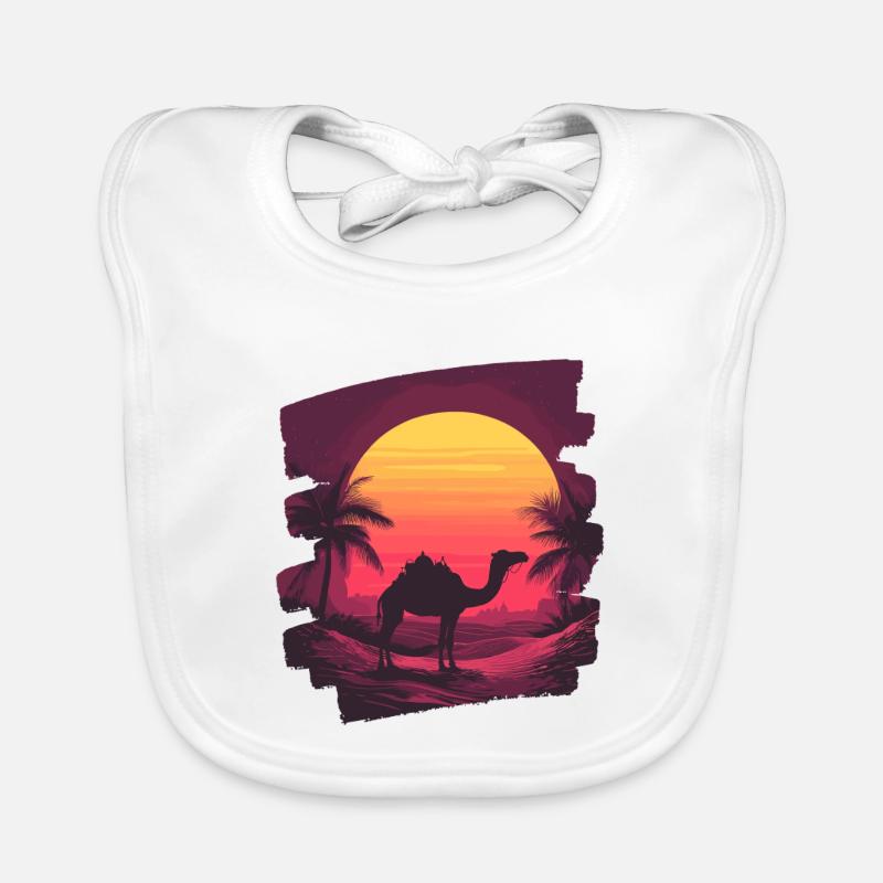 Camel Organic Baby Bibs