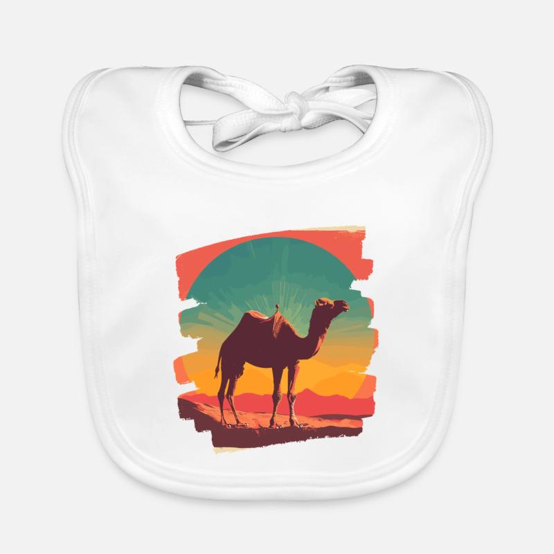 Camel Organic Baby Bibs