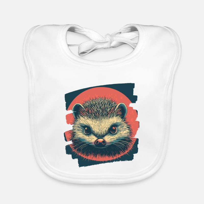 Igel Baby Bio-Lätzchen