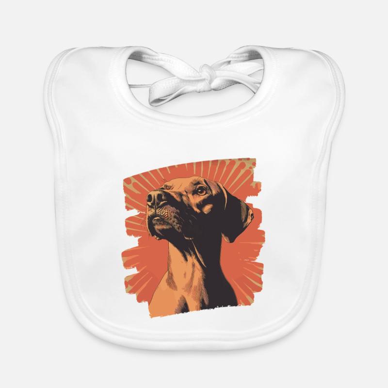 Rhodesian Ridgeback Baby Bio-Lätzchen