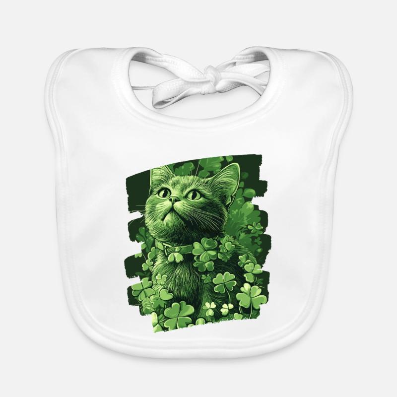 Chat de la Saint-Patrick Bavoir bio Bébé