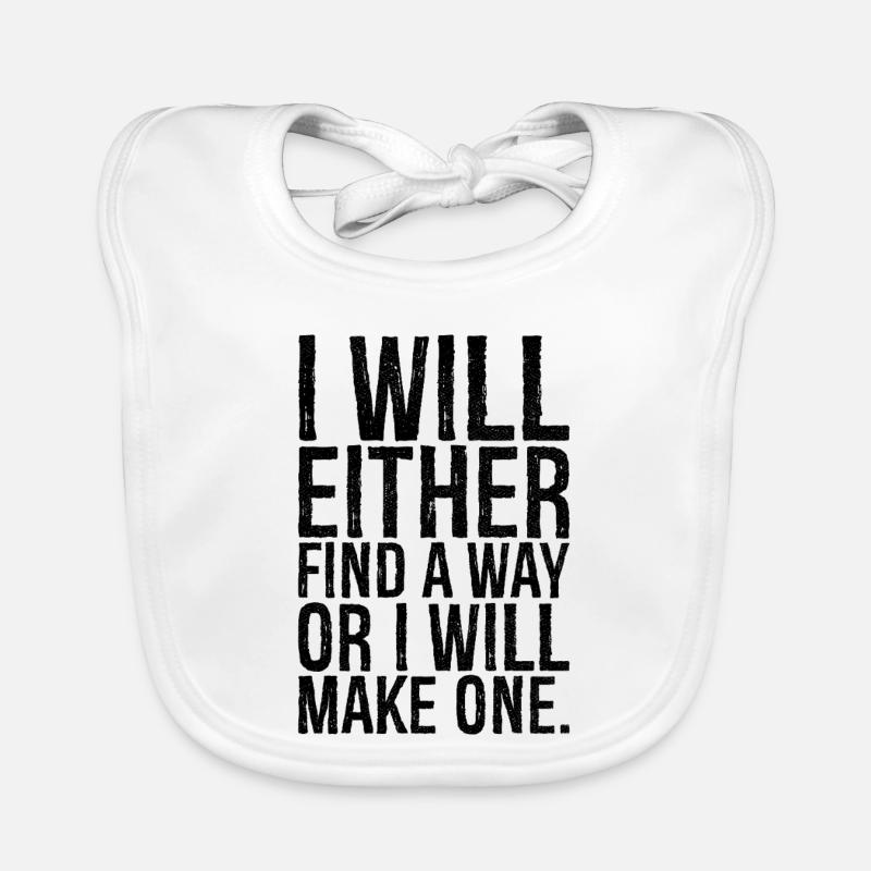 I will either find a way or i will make one Baby Bio-Lätzchen