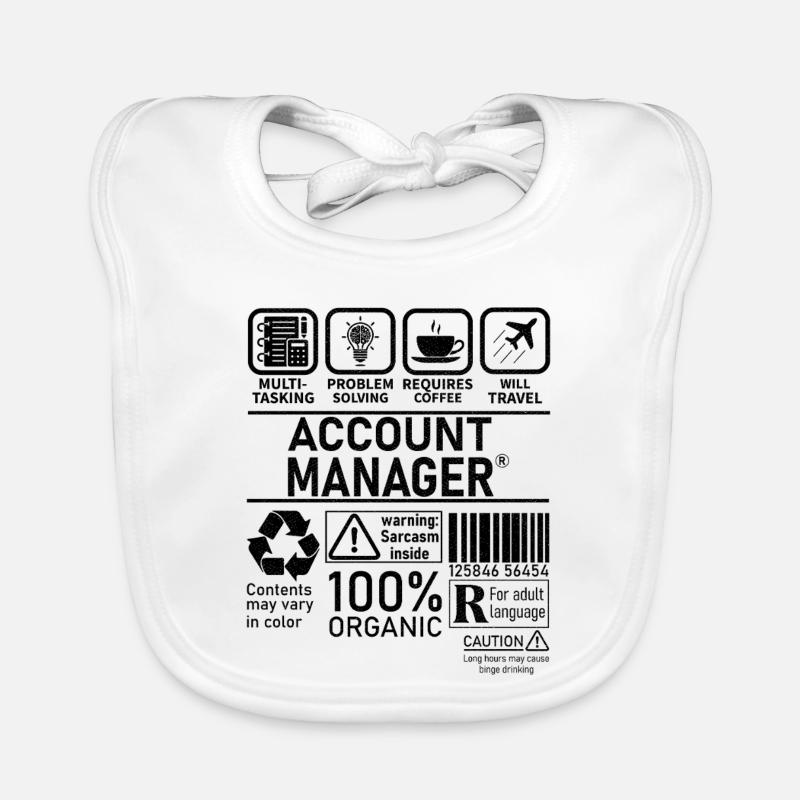 Account Manager Multi Tasking Problem Solving Organic Baby Bibs