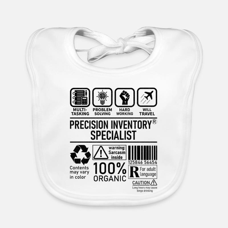 Precision Inventory Specialist multi tasking Organic Baby Bibs