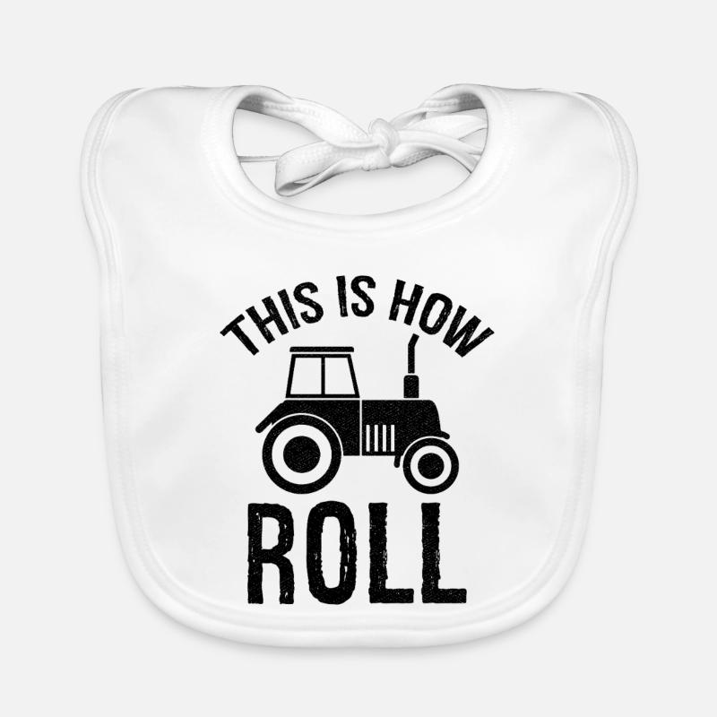 this is how roll Organic Baby Bibs