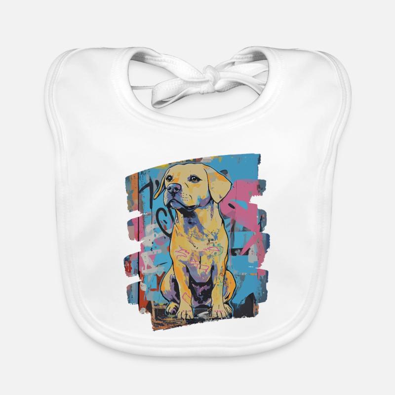 Labrador Baby Bio-Lätzchen