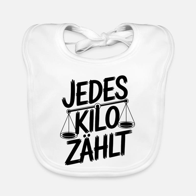 Every kilo counts Organic Baby Bibs