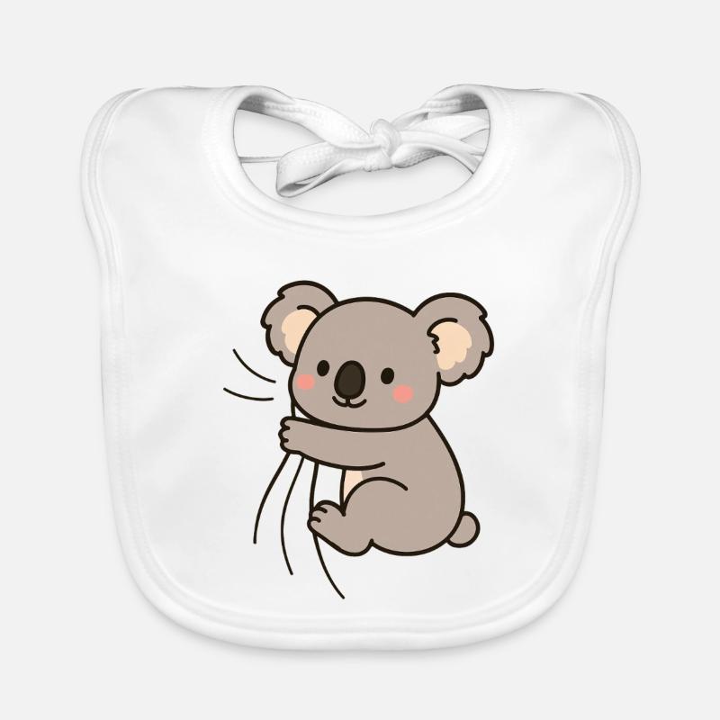 Lieber kleiner Koala Baby Bio-Lätzchen