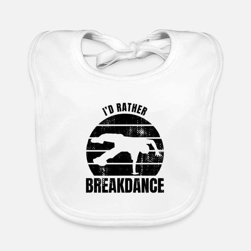 Breakdancer Spruch Baby Bio-Lätzchen