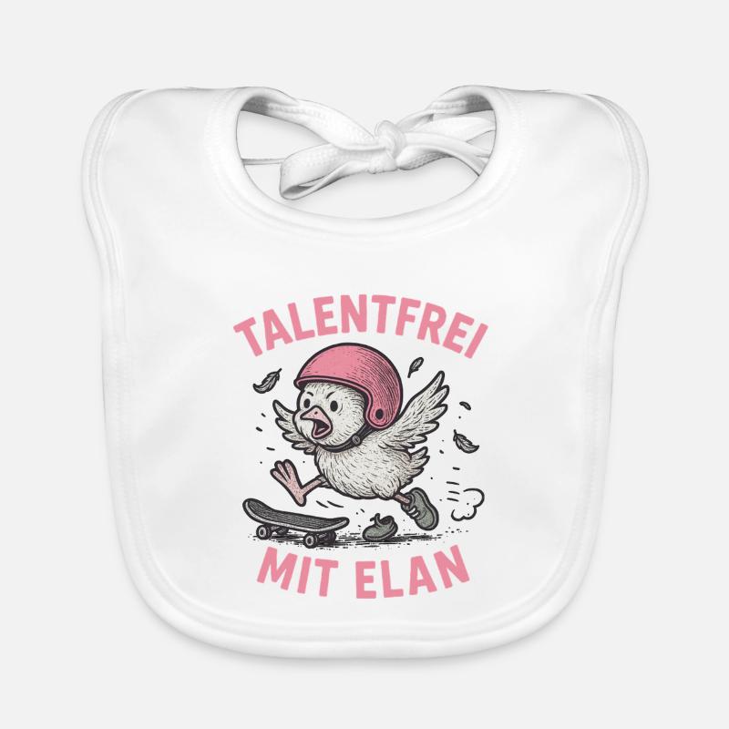 Talentfrei mit Elan Baby Bio-Lätzchen
