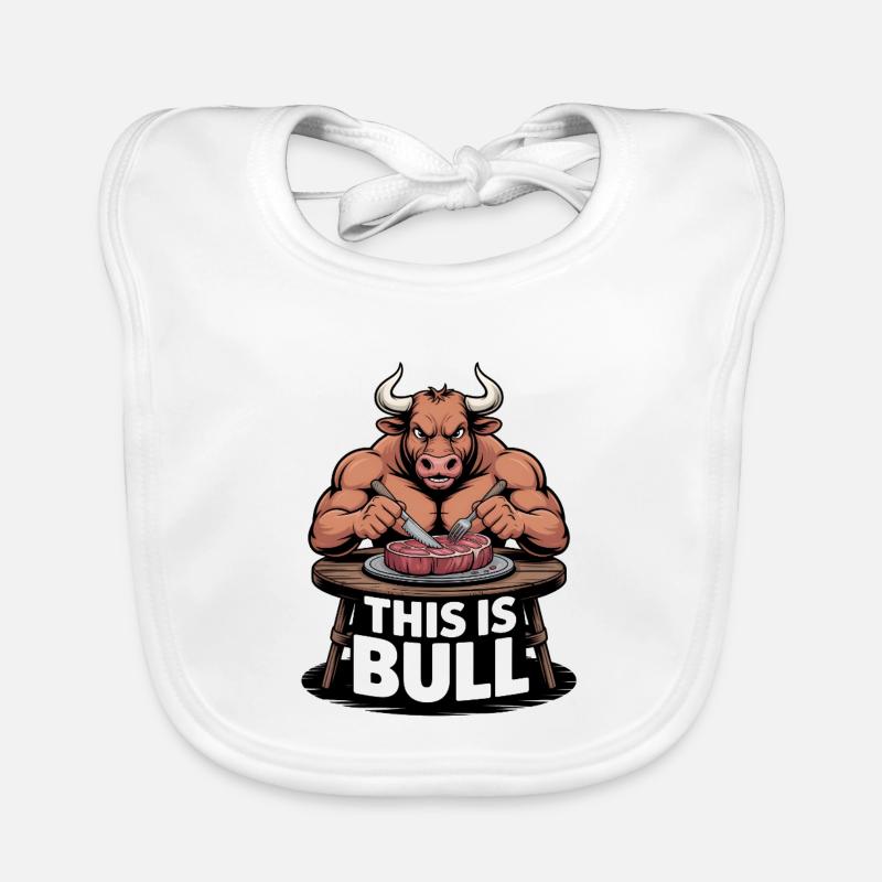 Il s’agit de l’édition Bull Meat Bavoir bio Bébé