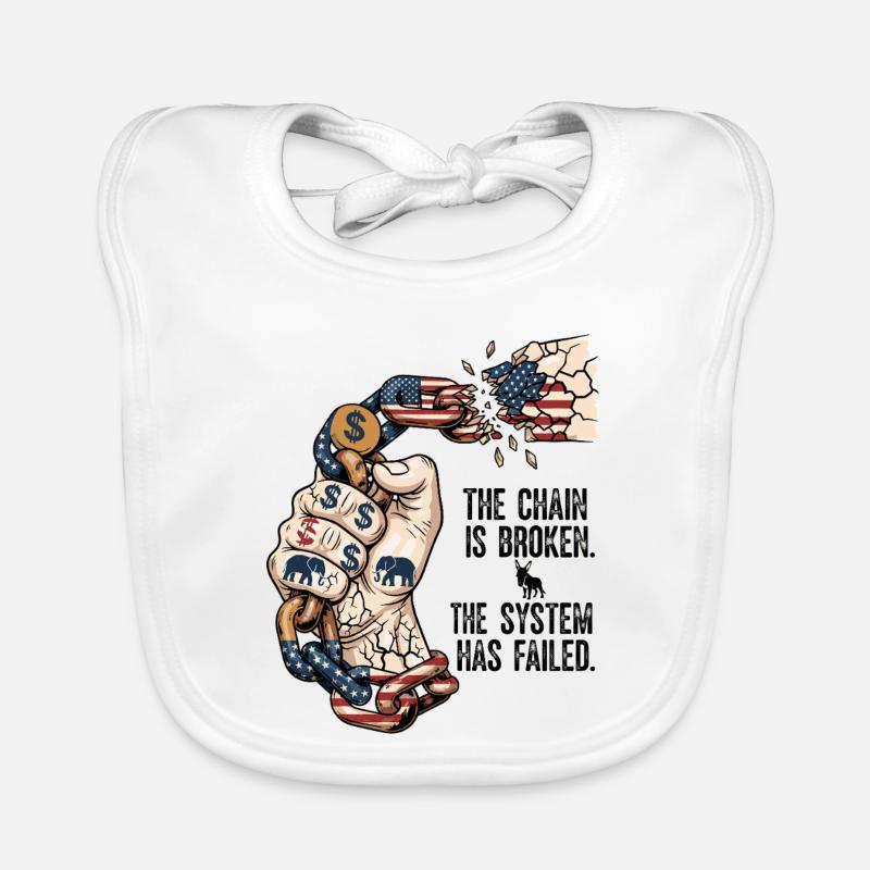 Le système a échoué Bavoir bio Bébé