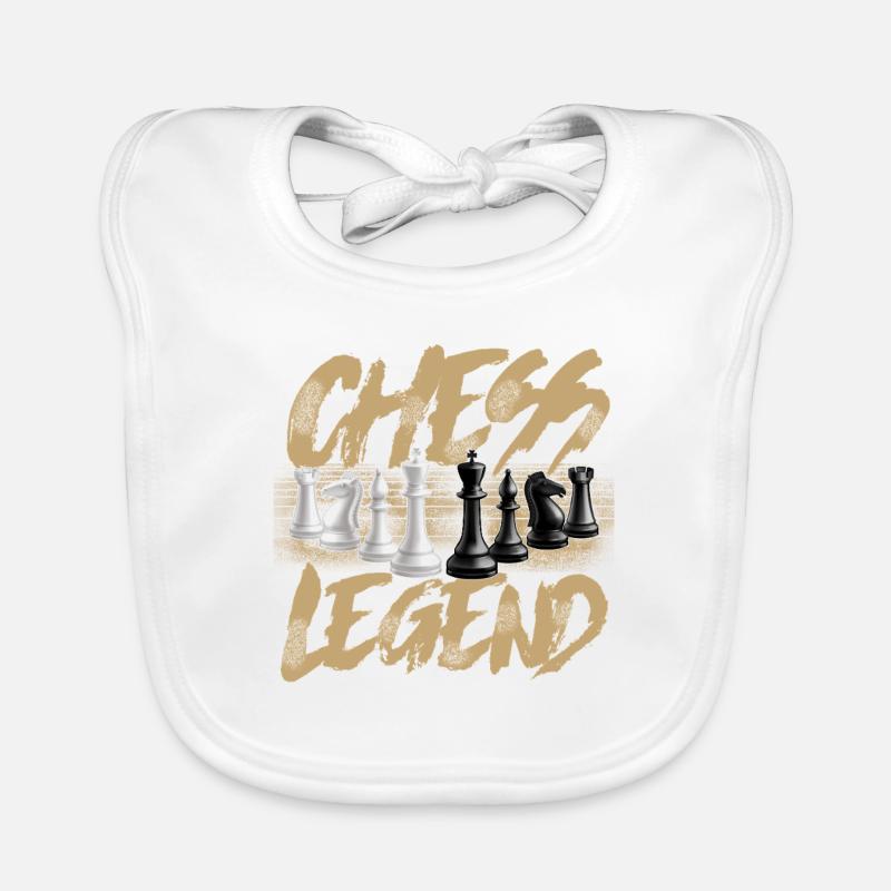 Chess Organic Baby Bibs