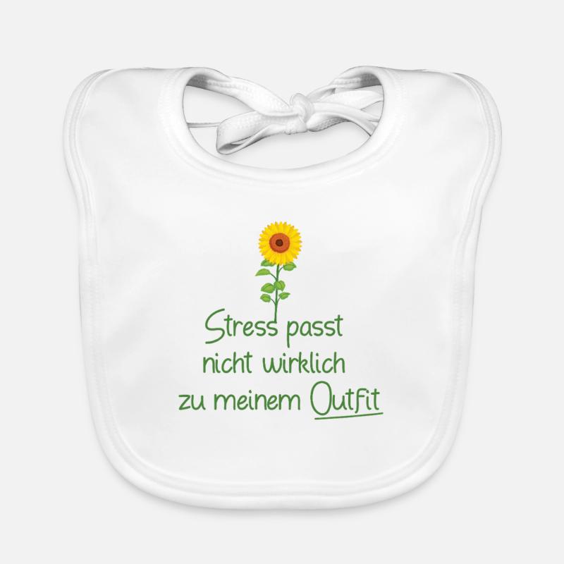 Statement-Design-Handwriting-on-Women'sCut with a  Baby Bio-Lätzchen