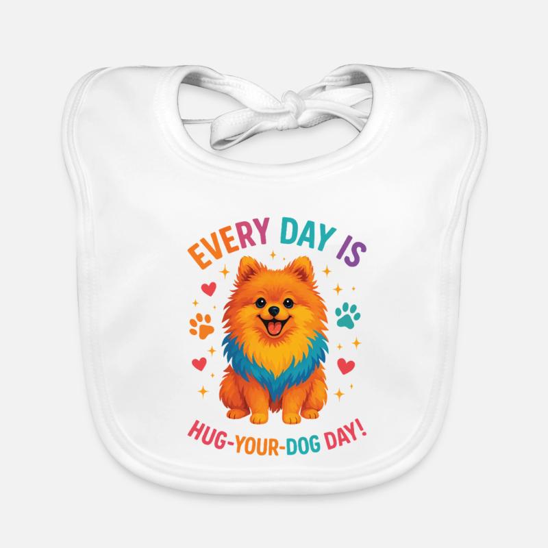 Spitz nain Bavoir bio Bébé