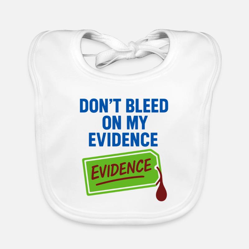 Forensic Chemist Crime Lab Toxicology Organic Baby Bibs