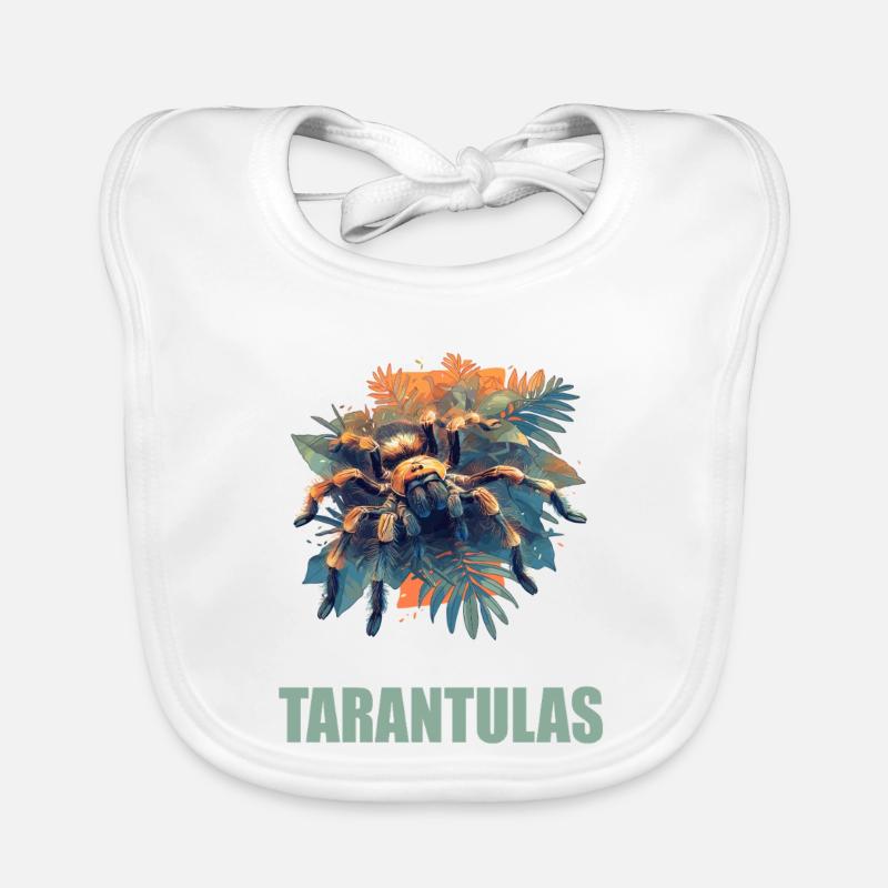Taranteln Tarantel Baby Bio-Lätzchen