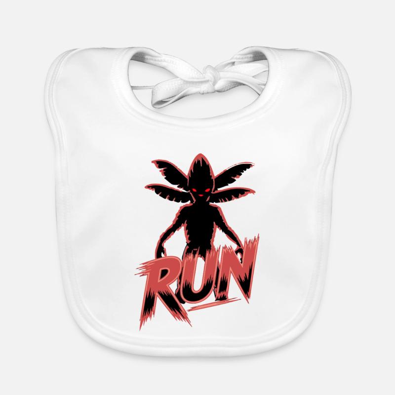 Conception de graffiti d’araignée en fuite Bavoir bio Bébé