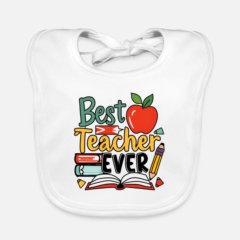 Bester Lehrer aller Zeiten Baby Bio-Lätzchen
