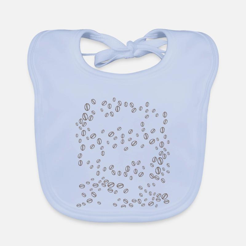 Kaffeebohnen Orbit Swirl Baby Bio-Lätzchen