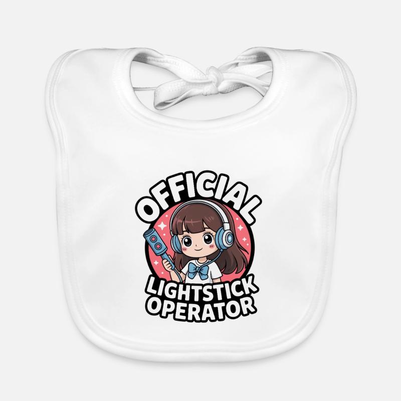 K-Pop Fan Lightstick Corée Bavoir bio Bébé