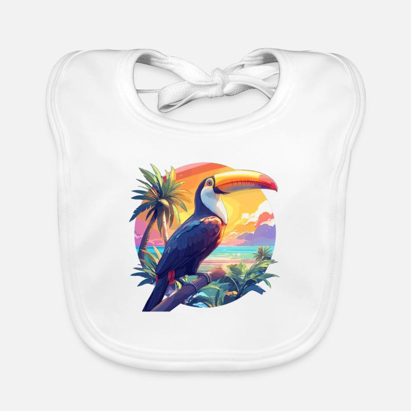 Toucans Toucan Bavoir bio Bébé