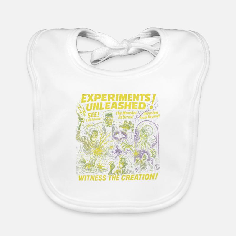 Experiments Unleashed Lab Filmplakat Halloween Baby Bio-Lätzchen
