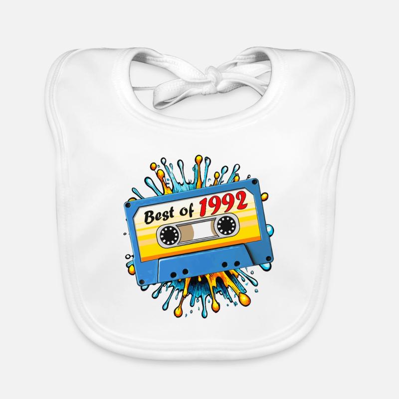 1992 CASSETTE MUSICALE BEST OF Bavoir bio Bébé