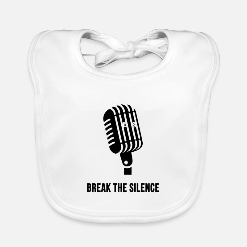 Break the Silence Baby Bio-Lätzchen