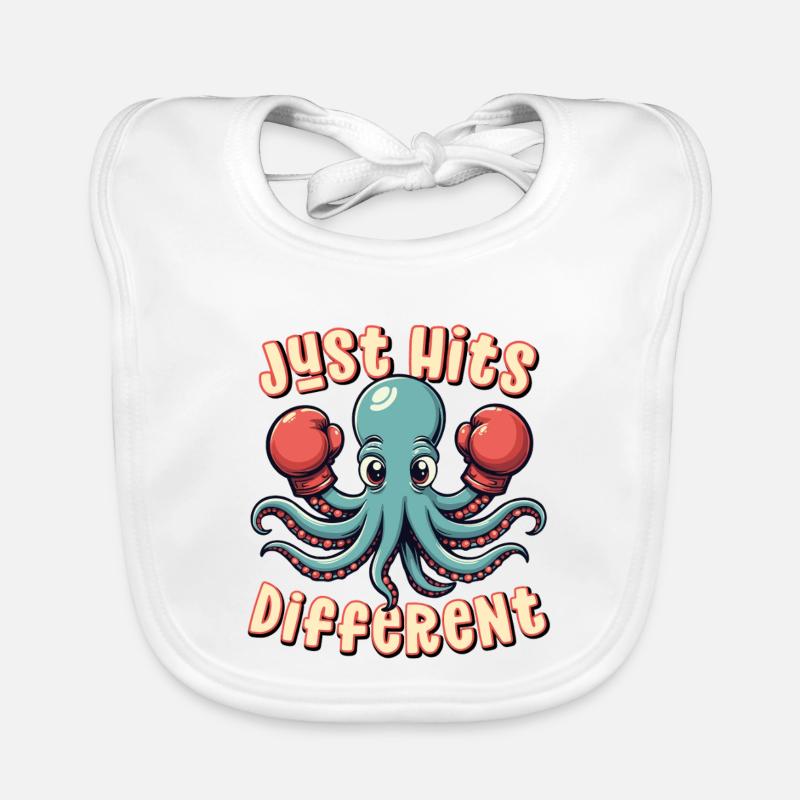 Just Hits Different Organic Baby Bibs