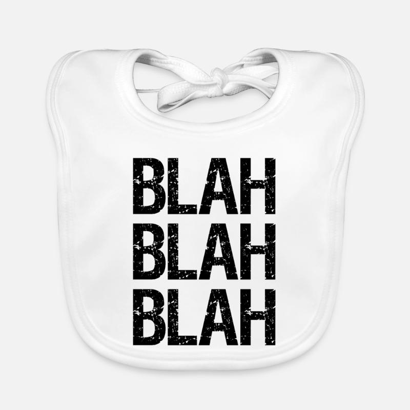 bla bla bla Bavoir bio Bébé