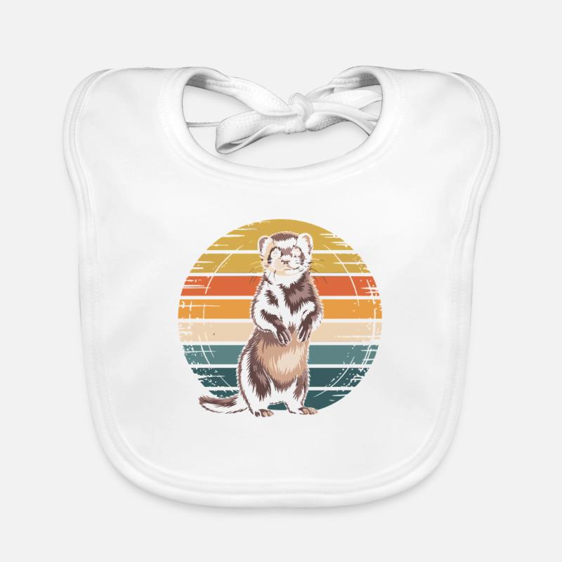 Furet Bavoir bio Bébé
