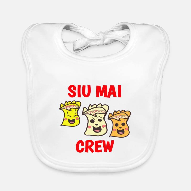 siu mai crew Organic Baby Bibs
