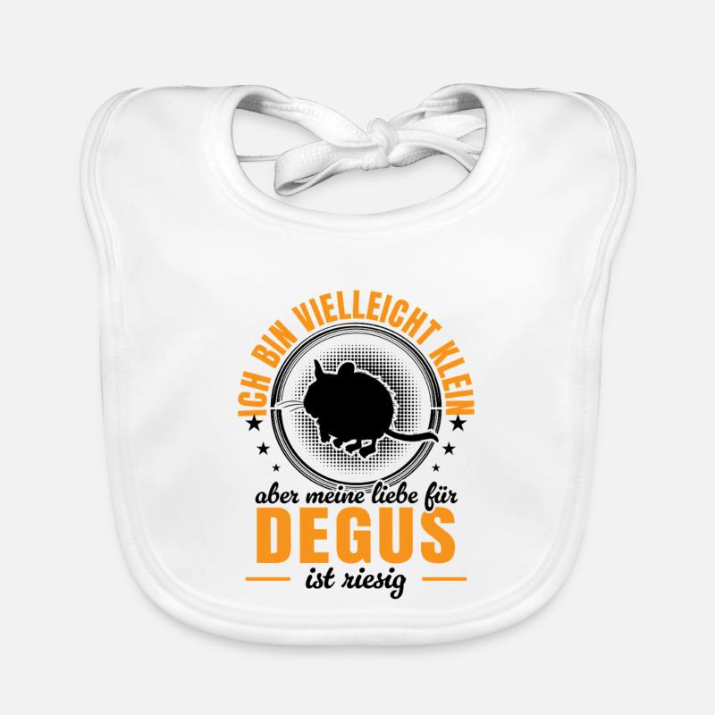 Octodon est petit Octodonnon commun Bavoir bio Bébé