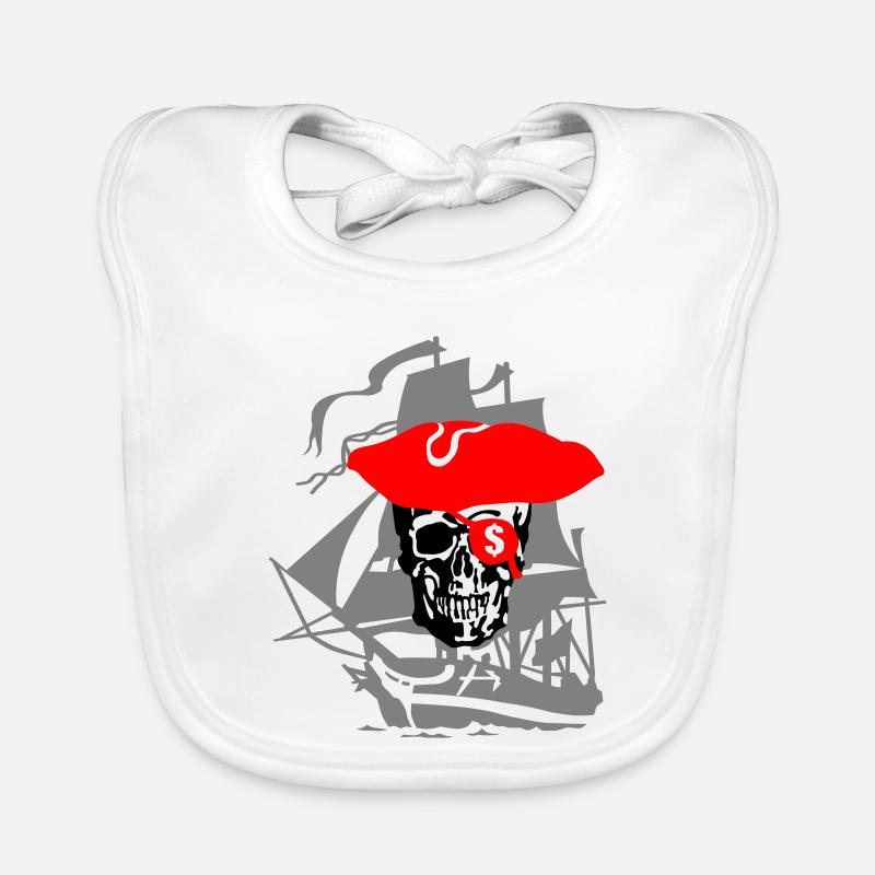 Pirate Bavoir bio Bébé