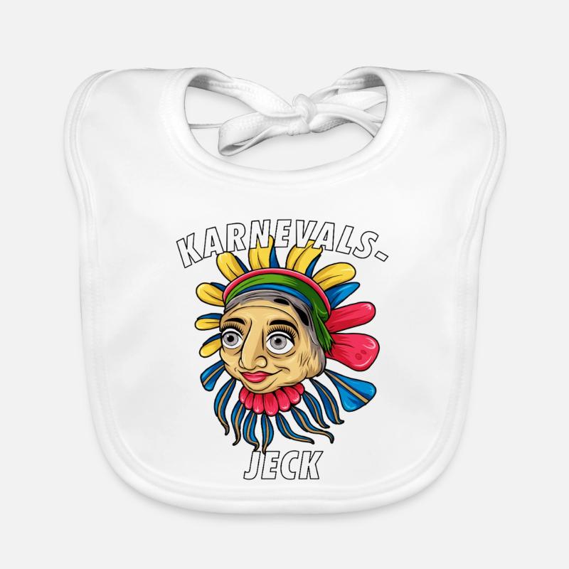 JEAN DE CARNAVAL Bavoir bio Bébé