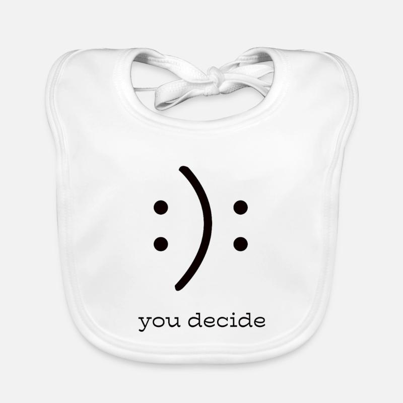 C’est vous qui décidez : Smily Graphics Bavoir bio Bébé