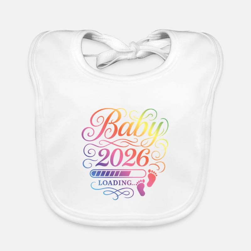 Baby 2026 Loading Schwangerschaft Baby Bio-Lätzchen
