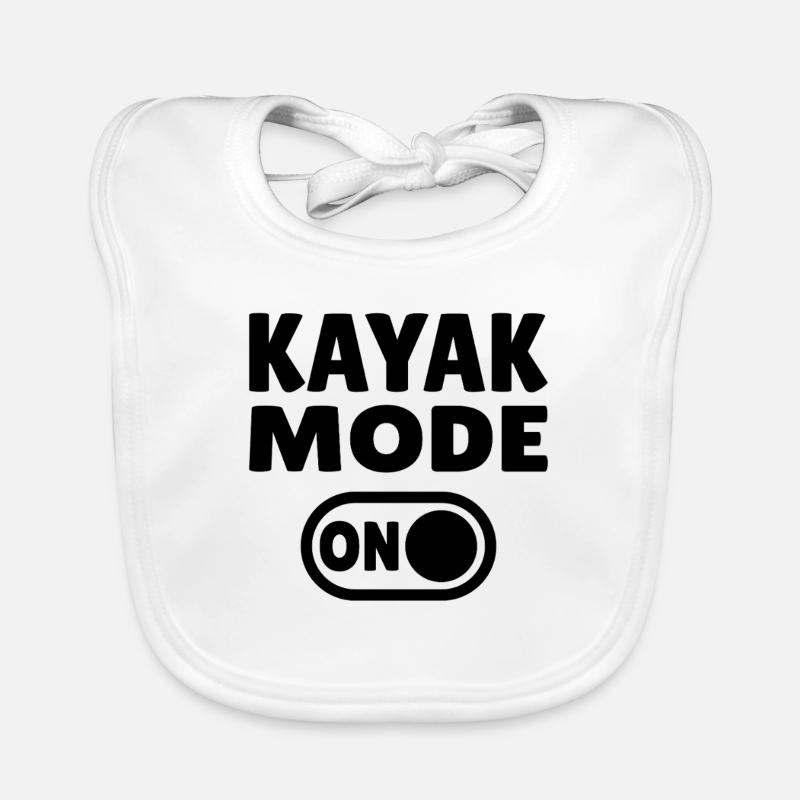 Mode kayak activé Bavoir bio Bébé